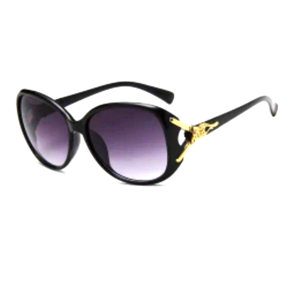 Women's Oversized Fox Style  Sunglasses - Picture 3 of 10